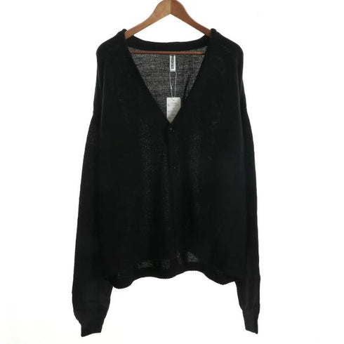 【MODISH GAZE】モヘアライク オーバーサイズ ニット カーディガン ボレロ