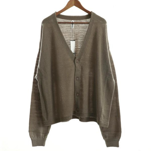 【MODISH GAZE】モヘアライク オーバーサイズ ニット カーディガン ボレロ