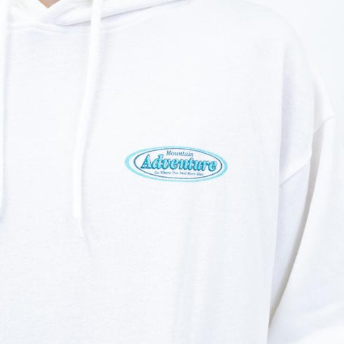 【MODISH GAZE】裏毛 長袖 BIG プルパーカー Adventure