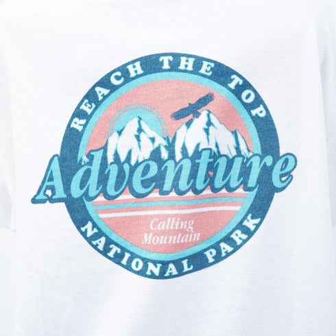 【MODISH GAZE】裏毛 長袖 BIG プルパーカー Adventure