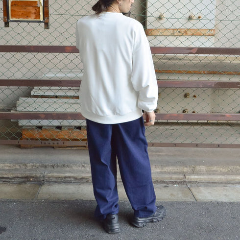 【MODISH GAZE】裏毛 クルーネック 長袖 BIG スウェット ストリート BEAR