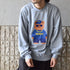 【MODISH GAZE】裏毛 クルーネック 長袖 BIG スウェット ストリート BEAR