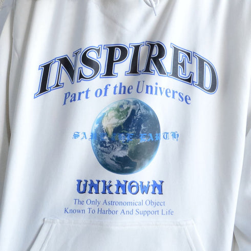 【MODISH GAZE】裏毛 長袖 BIG プルパーカー EARTH