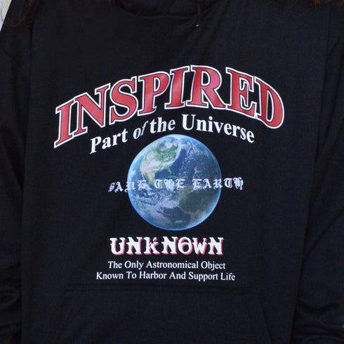 【MODISH GAZE】裏毛 長袖 BIG プルパーカー EARTH