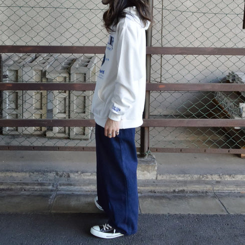 【MODISH GAZE】裏毛 長袖 BIG プルパーカー EARTH