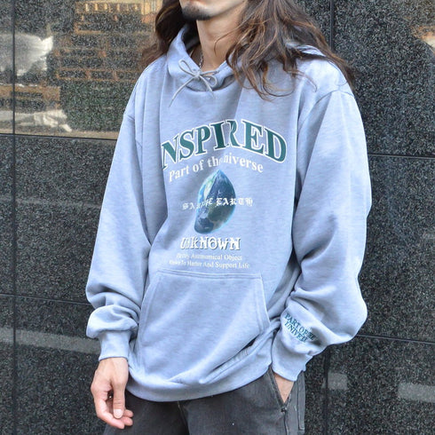 【MODISH GAZE】裏毛 長袖 BIG プルパーカー EARTH