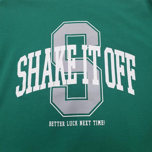 【MODISH GAZE】裏毛 クルーネック 長袖 スウェット カレッジS