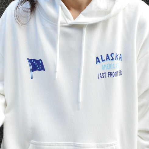 【MODISH GAZE】裏毛 長袖 プルパーカー アラスカ