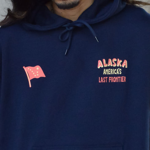 【MODISH GAZE】裏毛 長袖 プルパーカー アラスカ