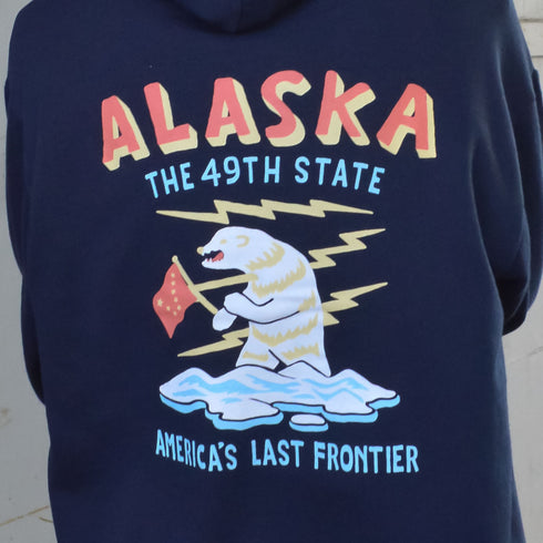 【MODISH GAZE】裏毛 長袖 プルパーカー アラスカ