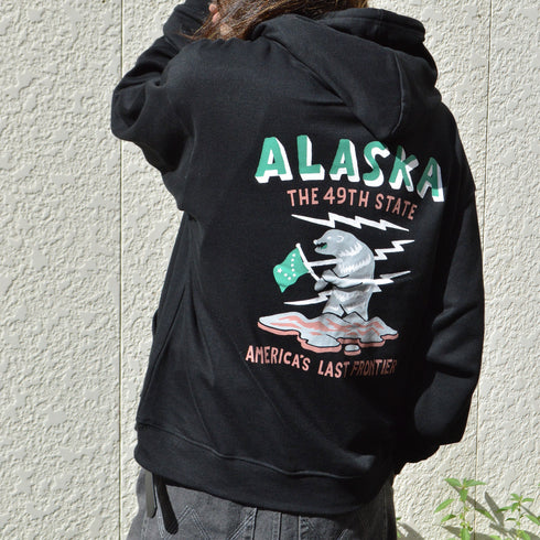 【MODISH GAZE】裏毛 長袖 プルパーカー アラスカ