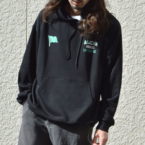 【MODISH GAZE】裏毛 長袖 プルパーカー アラスカ