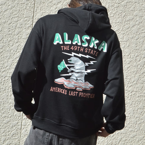 【MODISH GAZE】裏毛 長袖 プルパーカー アラスカ