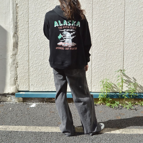 【MODISH GAZE】裏毛 長袖 プルパーカー アラスカ