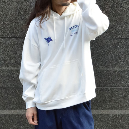 【MODISH GAZE】裏毛 長袖 プルパーカー アラスカ