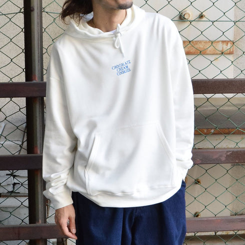 【MODISH GAZE】裏毛 長袖 プルパーカー クッキー