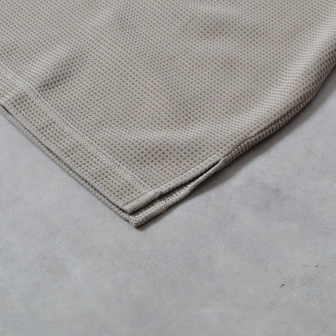 ピグメントワッフルラグランロンT