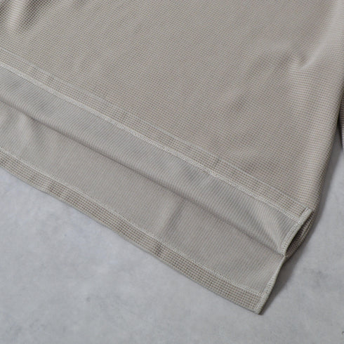 ピグメントワッフルラグランロンT