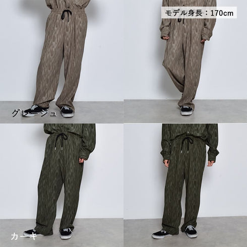 ムラプリントコーデュロイパンツ