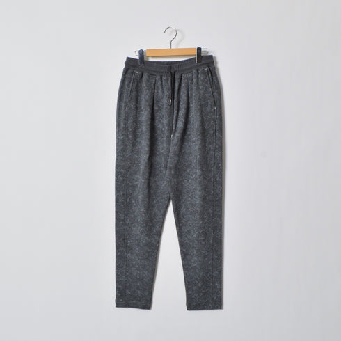 プリント裏毛イージースウェットタックパンツ