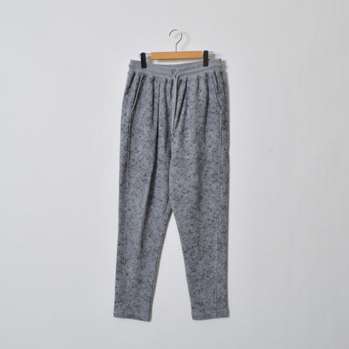 プリント裏毛イージースウェットタックパンツ