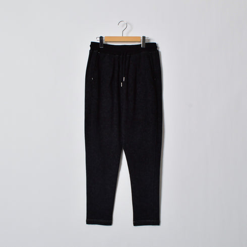 プリント裏毛イージースウェットタックパンツ