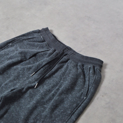 プリント裏毛イージースウェットタックパンツ