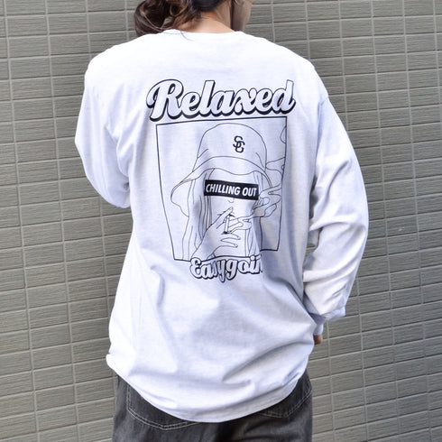 【MODISH GAZE】スモーキングガール Relaxed ロンT