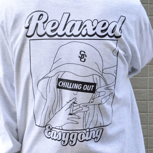 【MODISH GAZE】スモーキングガール Relaxed ロンT