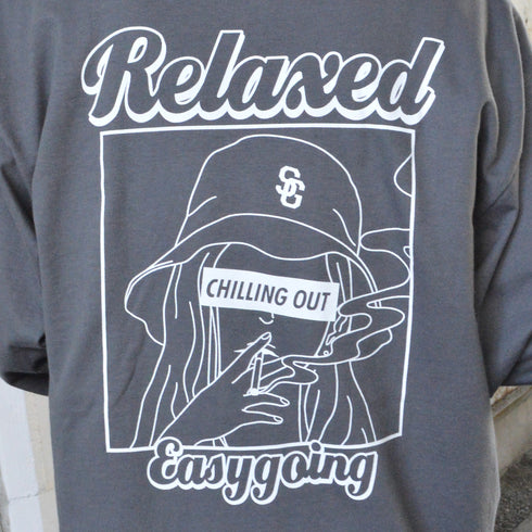 【MODISH GAZE】スモーキングガール Relaxed ロンT