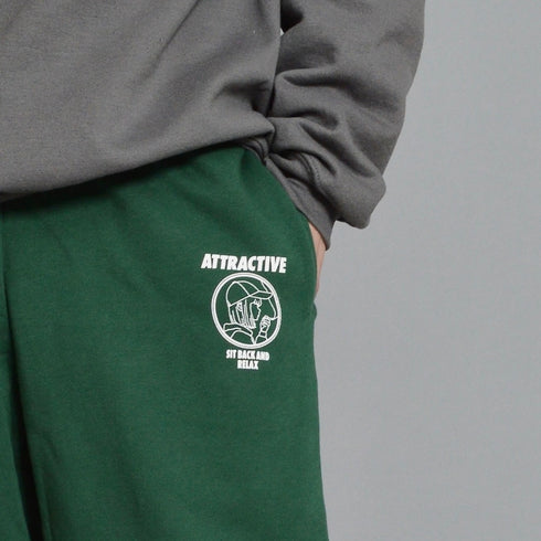 【MODISH GAZE】スモーキングガール 裏毛スウェットパンツ