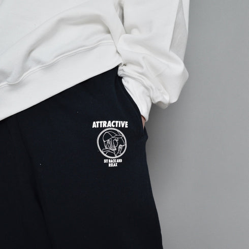 【MODISH GAZE】スモーキングガール 裏毛スウェットパンツ