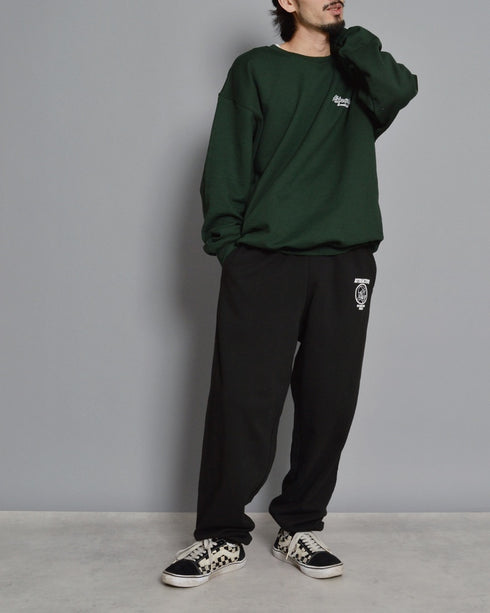 【MODISH GAZE】スモーキングガール 裏毛スウェットパンツ