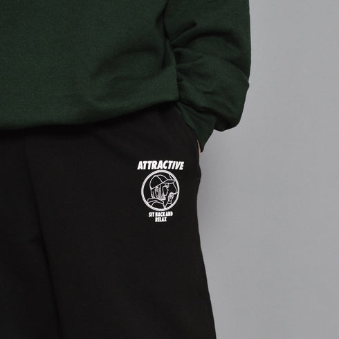 【MODISH GAZE】スモーキングガール 裏毛スウェットパンツ