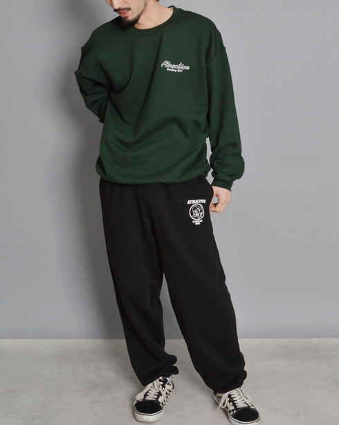 【MODISH GAZE】スモーキングガール 裏毛スウェットパンツ