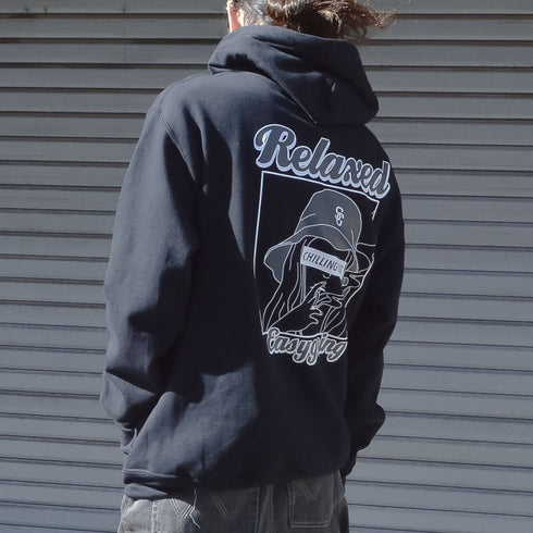 【MODISH GAZE】スモーキングガール裏起毛フーディー