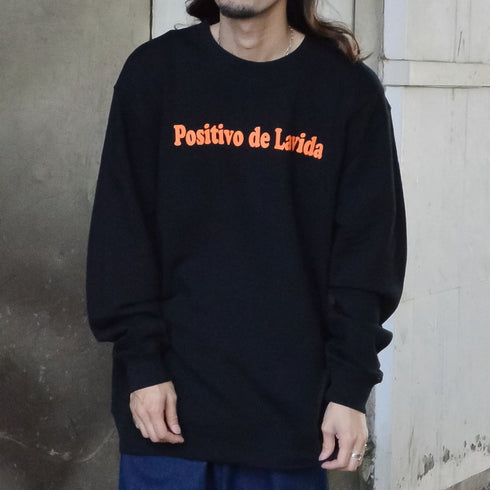 【MODISH GAZE】オーバルロゴ Positivo de Lavida 裏毛スウェット