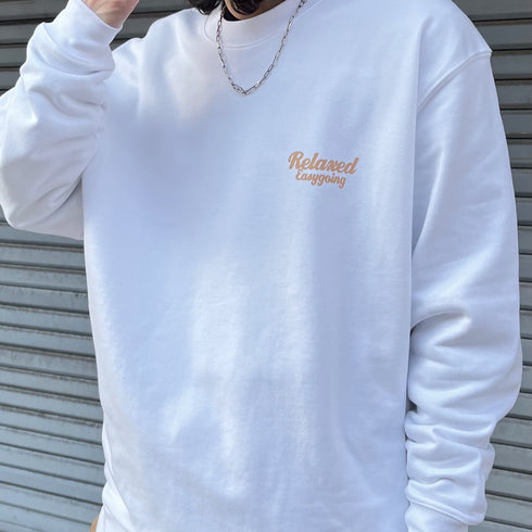 【MODISH GAZE】スモーキングガールRelaxed裏毛トレーナー