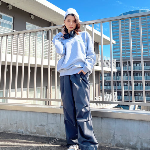 【MODISH GAZE】スモーキングガールRelaxed裏毛トレーナー