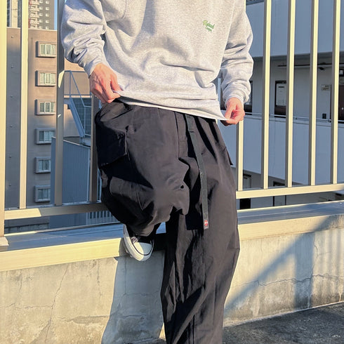 【MODISH GAZE】スモーキングガールRelaxed裏毛トレーナー