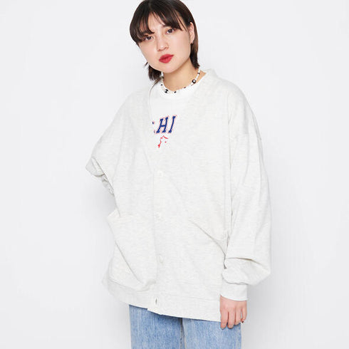 【MODISH GAZE】スウェットカーデ