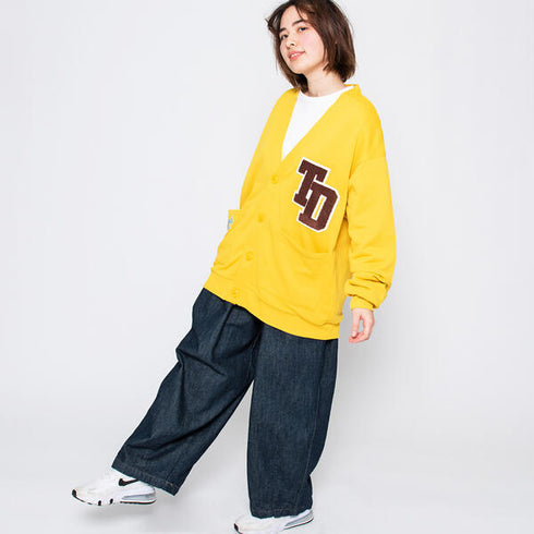 【MODISH GAZE】ワッペンスタイル カーディガン