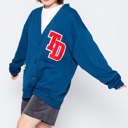 【MODISH GAZE】ワッペンスタイル カーディガン