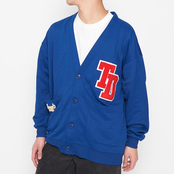 【MODISH GAZE】ワッペンスタイル カーディガン