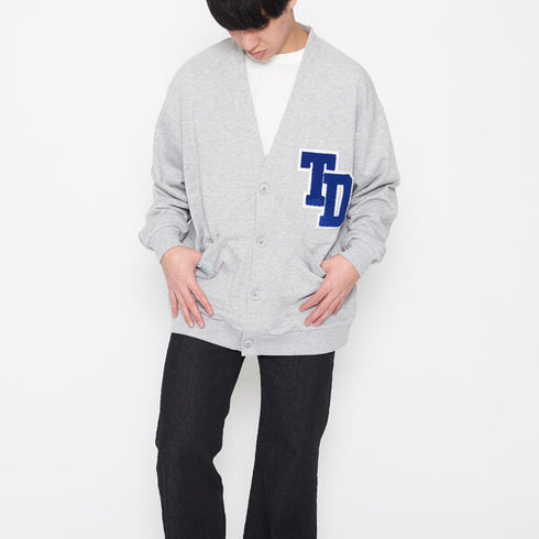 【MODISH GAZE】ワッペンスタイル カーディガン