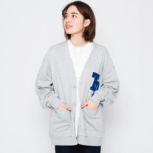 【MODISH GAZE】ワッペンスタイル カーディガン