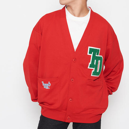 【MODISH GAZE】ワッペンスタイル カーディガン