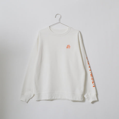 【MODISH GAZE】アニマルワンポイント刺繍スウェット