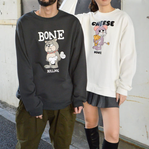 【MODISH GAZE】アニマルプリントスウェット