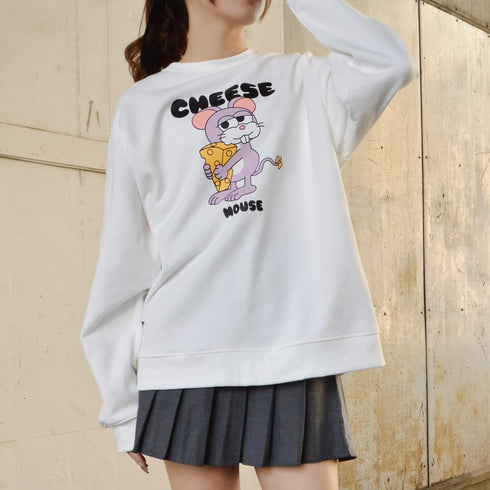 【MODISH GAZE】アニマルプリントスウェット